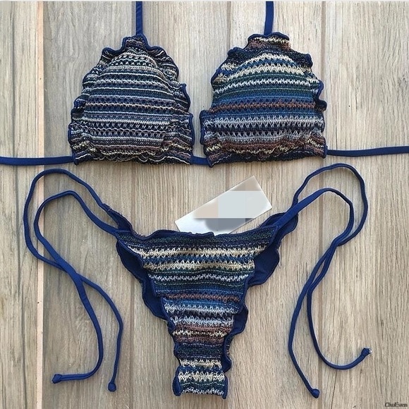 Boutique Other - JUST IN༄ KAI KAI Printed Bikini Set